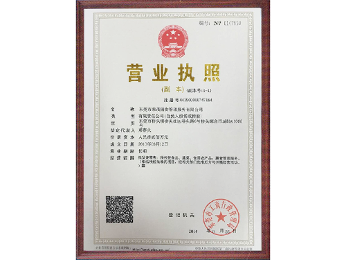 企业法人营业执照